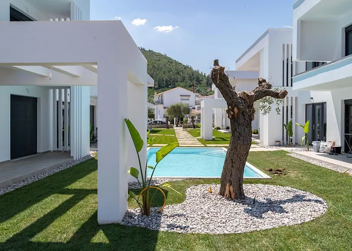 公寓 White Dream Residential Complex Skala Rachoni (Thasos)